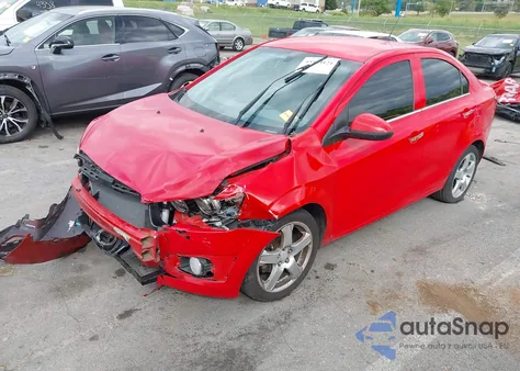 2016 Chevrolet Sonic Ltz Auto z USA, uszkodzony, nr VIN 1G1JE5SB0G4160053